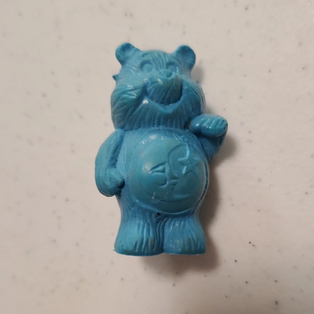 Blue Bedtime Carebear Pencil Topper